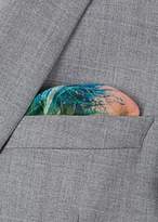 Thumbnail for your product : Paul Smith Men's 'Seaside' Photographic Print Cotton Pocket Square