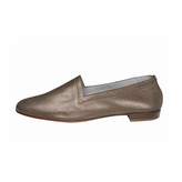 Thumbnail for your product : OPS&OPS Bronze Soft-Leather Flat