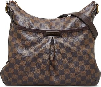 Louis Vuitton Bloomsbury GM Damier Ebene Shoulder Crossbody Bag Brown