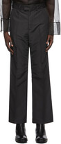 Thumbnail for your product : Our Legacy Black High Top Chino Trousers