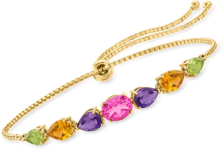 Multi Color Gemstone Bracelet | Shop the world's largest 