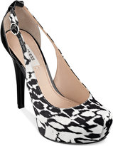 Thumbnail for your product : GUESS Jacoba Posted Platform Pumps