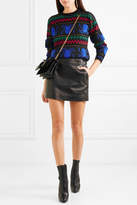 Thumbnail for your product : Saint Laurent Intarsia Wool Sweater