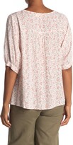 Thumbnail for your product : Everleigh Lace Trim V-Neck Blouse
