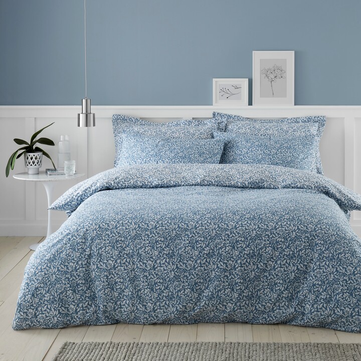 Dunelm Chartwell Denim Duvet Cover and Pillowcase Set Denim ShopStyle