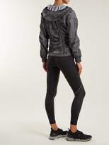 Thumbnail for your product : adidas by Stella McCartney Run Adizero Gathered Performance Jacket - Womens - Black Multi