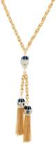 Thumbnail for your product : C. Wonder 28-1/4" Rope "Y" Necklace with Double Tassel Station