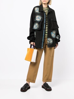 ジャケット・アウター Story Mfg. Peace and Love Print Jacket Story mfg. Peace And Love Print Jacket - ShopStyle