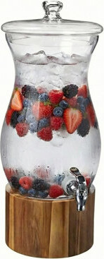 Style Setter Glass 206 oz. Beverage Dispenser