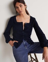 Thumbnail for your product : Boden Square Neck Merino Cardigan