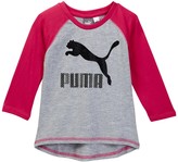 Thumbnail for your product : Puma 3/4 Length Sleeve Raglan Tee (Little Girls)