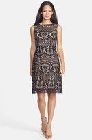 Thumbnail for your product : Adrianna Papell Sleeveless Medallion Lace Dress