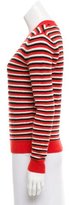 Thumbnail for your product : Jonathan Saunders Striped Long Sleeve Sweater