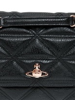Thumbnail for your product : Vivienne Westwood Quilted Faux Leather Shoulder Bag