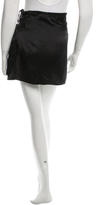 Thumbnail for your product : Ann Demeulemeester Silk Mini Skirt w/ Tags
