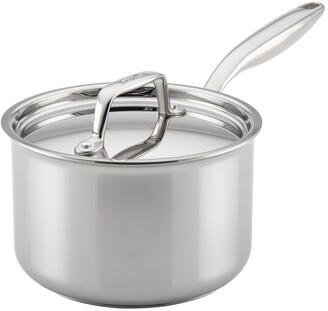 Breville Thermo Pro Clad 3 Quart Covered Cookware Saucepan