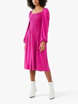 Thumbnail for your product : Ghost Penny Square Neck Dress, Purple
