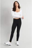 Thumbnail for your product : Garage The Favorite Super Soft Mid-Rise Leggings Black