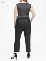 Thumbnail for your product : Banana Republic Avery Straight-Fit Metallic Ankle Pant