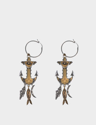 Alexander McQueen Anchor earrings