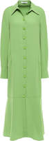 Thumbnail for your product : Tibi Fluted Stretch-cady Midi Shirt Dress