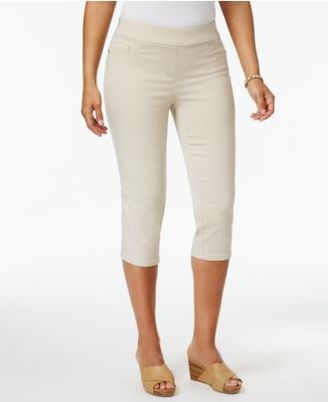JM Collection Pull-On Capri Pants, Created for Macy's