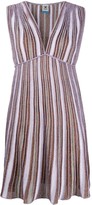 Thumbnail for your product : M Missoni Striped Metallic-Knit Dress