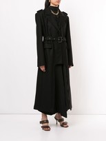 Thumbnail for your product : Boyarovskaya Cut-Out Oversized Trench Coat