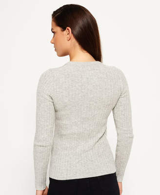 Superdry Luxe Ribbed Knit Jumper