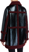 Thumbnail for your product : Stand Haley Faux Shearling-Trim Jacket