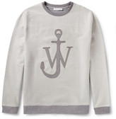 Thumbnail for your product : J.W.Anderson Loopback Cotton-Blend Sweatshirt