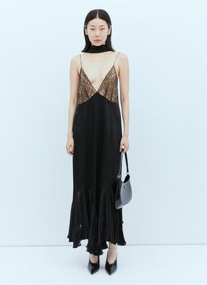 ワンピース KHAITE Woman Dress Black 54564132 200 Dixi Dress in Black – KHAITE