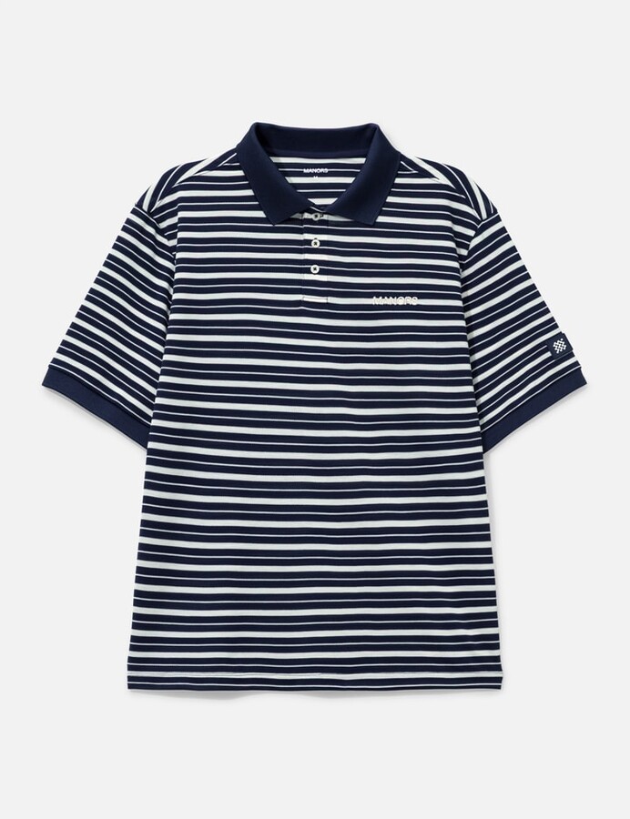 トップス BoTT / CHECKERBOARD VELOUR POLO / BROWN BoTT - Checkerboard Velour Polo Shirt | HBX