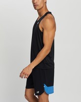 Thumbnail for your product : New Balance Men's Black Muscle Tops - Accelerate Singlet