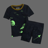 Thumbnail for your product : J.Crew Boys' glow-in-the-dark pajama set in planets