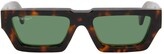 Thumbnail for your product : Off-White Tortoiseshell Manchester Sunglasses