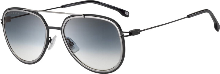 HUGO BOSS 1193/S 1V 0284 Aviator Sunglasses - ShopStyle