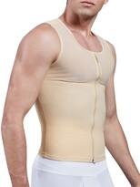 Thumbnail for your product : MISS MOLY Compression Shirts for Men Mens Slimming Body Shaper Gynecomastia Vest Shapewear - - XXXL