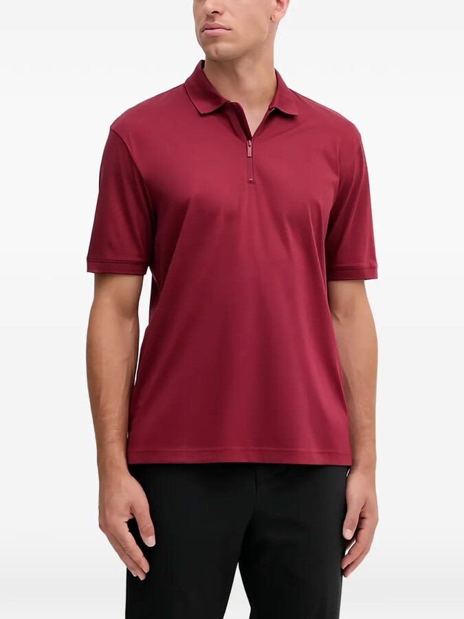 Armani Exchange Zipped Polo Shirt