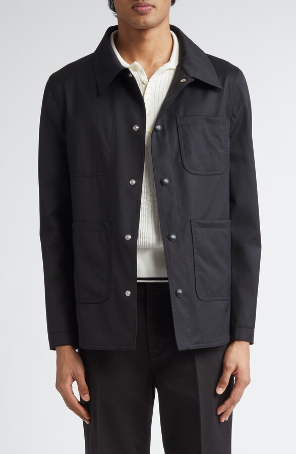 Thom Browne Virgin Wool Utility Jacket