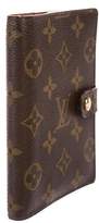 Thumbnail for your product : Louis Vuitton Monogram Small Ring Agenda Cover