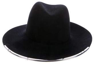 Janessa Leone Wool Wide Brim Hat
