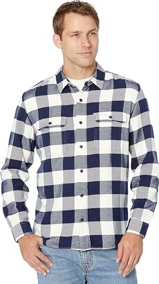 standard fit donegal flannel shirt