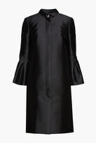 Thumbnail for your product : Carolina Herrera Silk and wool-blend satin-twill coat