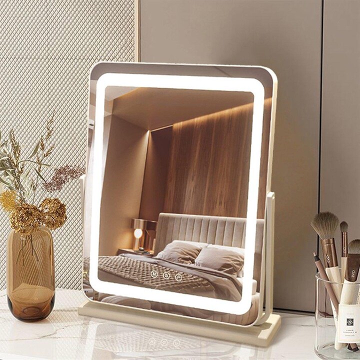 Living and Home Adjustable Frameless LED Makeup Vanity Mirror ShopStyle