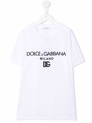 Dolce & Gabbana Children logo-print T-shirt - ShopStyle