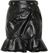 Thumbnail for your product : Self-Portrait Faux leather miniskirt