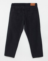 Thumbnail for your product : Reclaimed Vintage inspired plus 92' relaxed mom jean in washed black