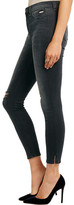 Thumbnail for your product : Rag & Bone The Capri Cropped Distressed Mid-rise Skinny Jeans - Gray