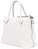 Thumbnail for your product : Prada logo plaque tote bag